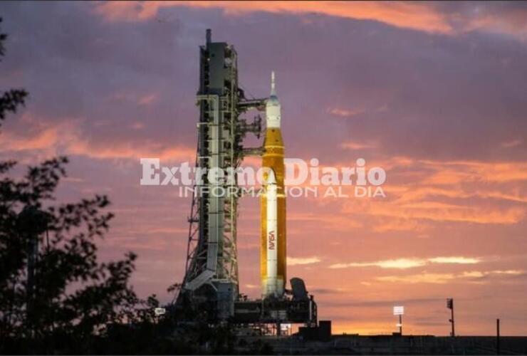 Imagen de La Nasa suspendió el despegue su cohete gigante a la Luna debido a un problema con uno de los motores