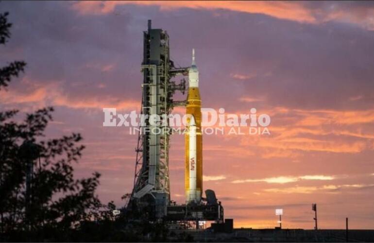 Imagen de La Nasa suspendió el despegue su cohete gigante a la Luna debido a un problema con uno de los motores