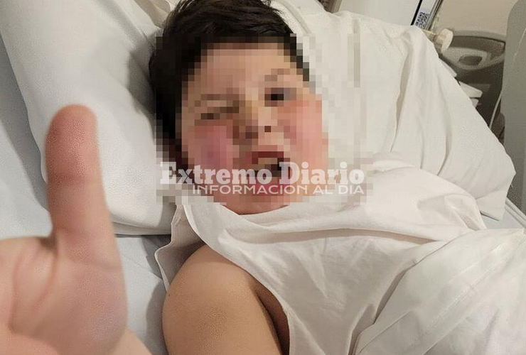 Imagen de Le dieron de alta al niño que fue intervenido quirúrgicamente en Rosario