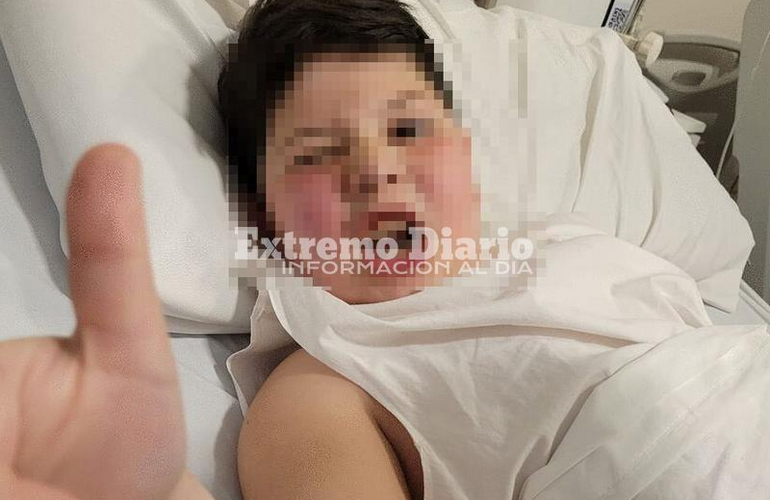 Imagen de Le dieron de alta al niño que fue intervenido quirúrgicamente en Rosario