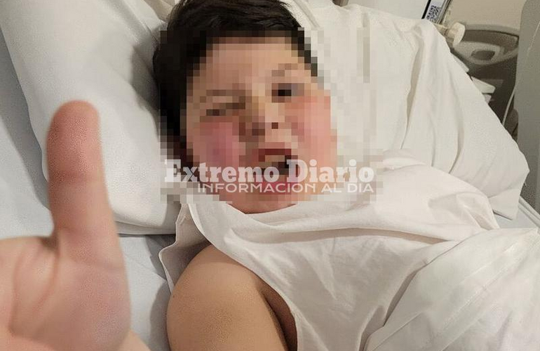 Imagen de Le dieron de alta al ni&ntilde;o que fue intervenido quir&uacute;rgicamente en Rosario