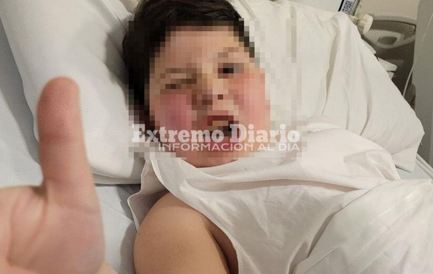 Imagen de Le dieron de alta al ni&ntilde;o que fue intervenido quir&uacute;rgicamente en Rosario
