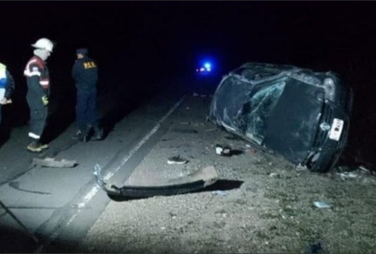 Un testigo le aseguró a los uniformados que "el auto se trasladaba cómo aproximadamente a una velocidad de 140 kilómetros por hora".