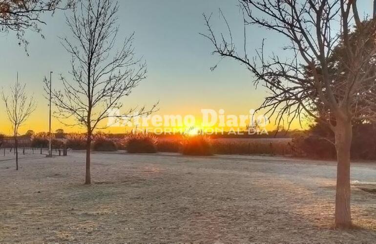 Un frente frío avanzó por gran parte del país y generó temperaturas que llegaron hasta casi -10°.