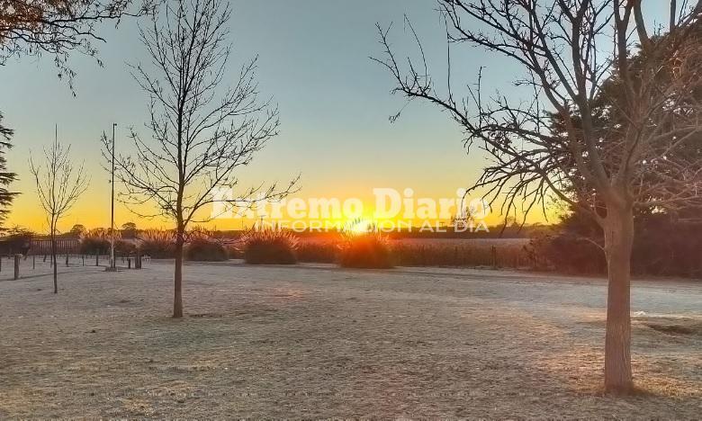 Un frente fr&iacute;o avanz&oacute; por gran parte del pa&iacute;s y gener&oacute; temperaturas que llegaron hasta casi -10&deg;.