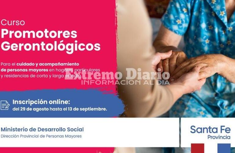 Imagen de La provincia distará un nuevo curso de promotores gerontológicos