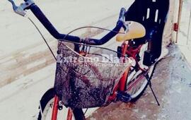 La bicicleta fue robada el viernes.