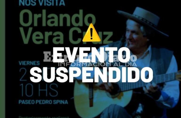 Imagen de Se suspendió la visita de Orlando Vera Cruz en Arroyo Seco