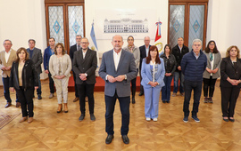 Imagen de El gobernador Omar Perotti envi&oacute; un mensaje tras el atentado a Cristina