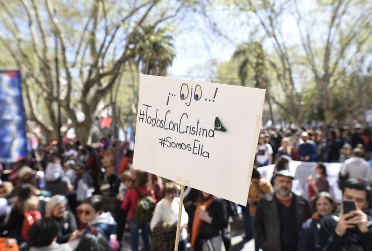 Imagen de Movilización en Rosario tras el intento de magnicidio contra Cristina Kirchner