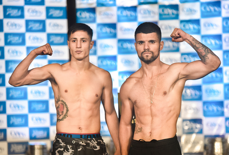 Imagen de Mirco Cuello pasó el pesaje y ya está preparado para el combate contra Michael Da Silva