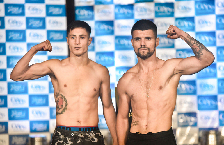 Imagen de Mirco Cuello pasó el pesaje y ya está preparado para el combate contra Michael Da Silva