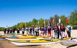 Nueva actividad deportiva en el Paisaje Protegido.