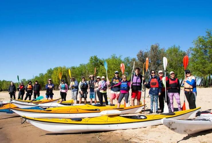 Nueva actividad deportiva en el Paisaje Protegido.