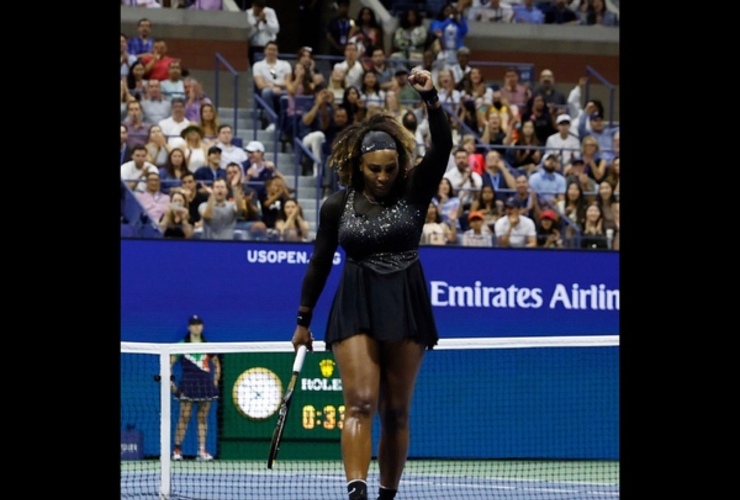 Imagen de Serena Williams se retiró del tenis profesional, tras perder en el US OPEN.