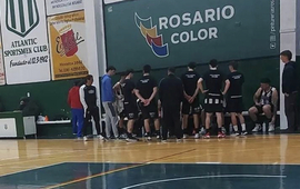 Imagen de B&aacute;squet: Uni&oacute;n perdi&oacute; ante Atlantic por la fecha 1 de la Zona Campeonato en Primera A.