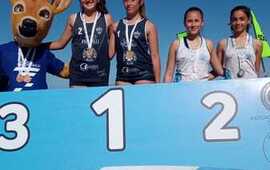 Imagen de Beach V&oacute;ley: Luz Piacentini y Sol Chiummiento, Campeonas Provinciales en los Juegos Santafesinos.