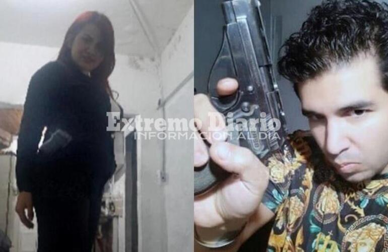 Se conocieron fotos de ambos imputados posando con la que parece ser el arma utilizada para el ataque. Se conocieron fotos de ambos imputados posando con la que parece ser el arma utilizada para el ataque.