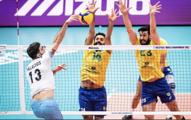 Imagen de Argentina perdi&oacute; 3 a 1 ante Brasil en los Cuartos de Final del Mundial de Voleibol Masculino 2022.