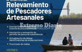 Imagen de Operativo de relevamiento de pescadores artesanales