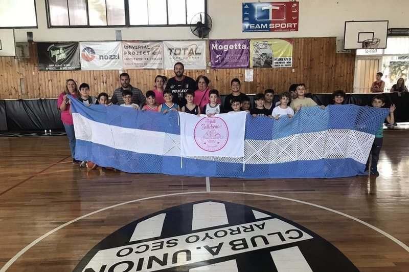 Imagen de El Club Uni&oacute;n, se suma a la campa&ntilde;a solidaria de las Reinas Tejedoras.