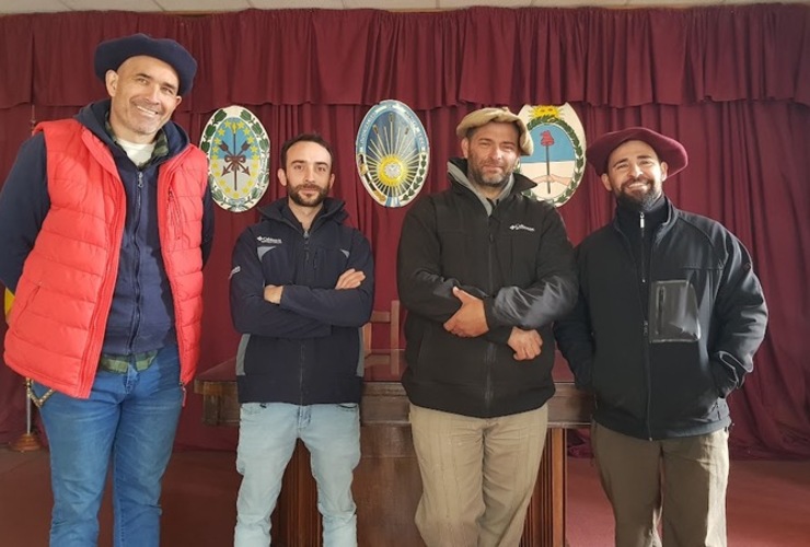 Los organizadores de las destrezas estuvieron en el Concejo hace algunas semanas. Foto: Archivo