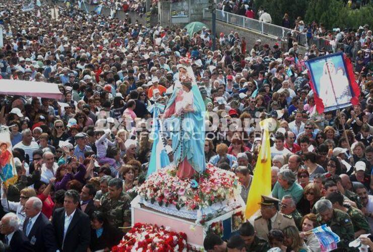 Imagen de Cortes programados por la peregrinación a San Nicolás