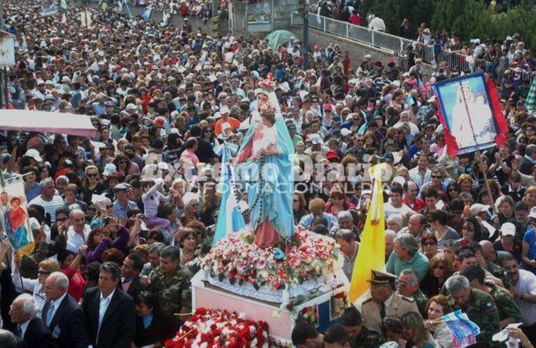 Imagen de Cortes programados por la peregrinación a San Nicolás