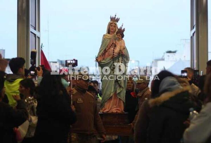 Imagen de Fighiera: Cortes programados por la peregrinación a San Nicolás