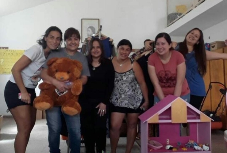 Desde la iglesia San José, el grupo trabaja junto a las instituciones.