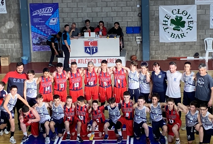 Imagen de Pre Federal U13: Talleres le ganó a Náutico 65 a 60 y se clasificó al cuadrangular final