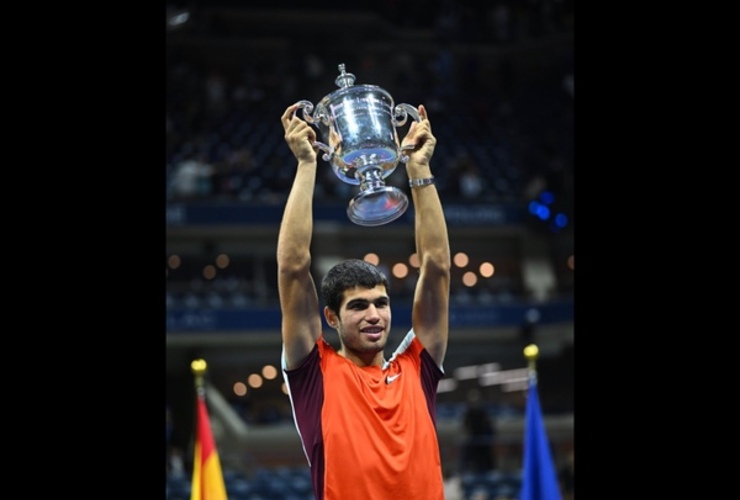 Imagen de Tenis: El español Carlos Alcaraz ganó el Us Open y se convirtió en n1 del Ranking ATP.