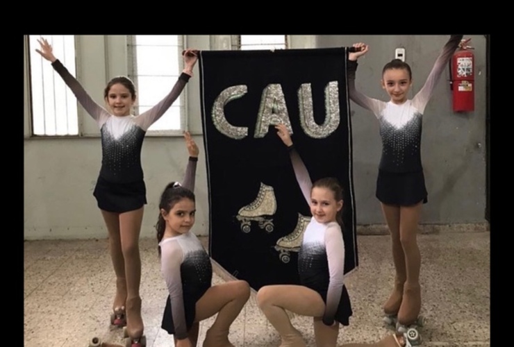 Imagen de El patín de Unión, participó en el Torneo Rosarino categoría C4 en el Club Asturiano.