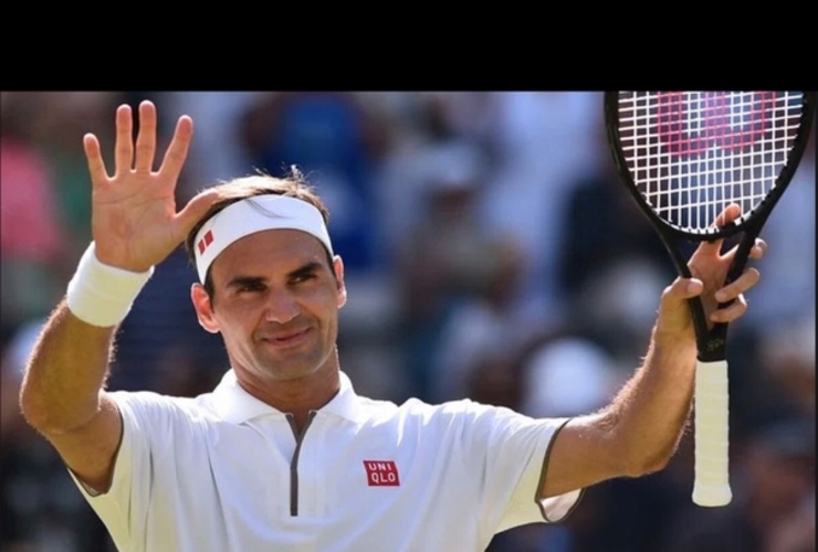 Imagen de Roger Federer, anunció su retiro del tenis, tras jugar la Laver Cup, en Londres.