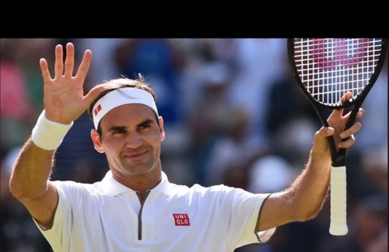 Imagen de Roger Federer, anunció su retiro del tenis, tras jugar la Laver Cup, en Londres.