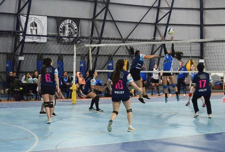 Imagen de Vóley: Central Argentino perdió 3-0 ante Atlético Empalme en 1era División femenina.