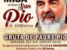 Imagen de Misa en honor a San Pío en la Gruta de Mirador del Río
