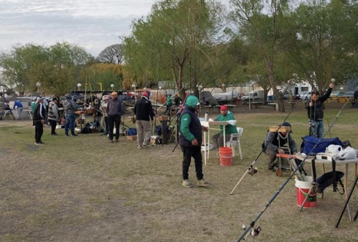 Imagen de Se disputó la 8va fecha del Ranking Anual de Pesca Libre en el Rowing Club.