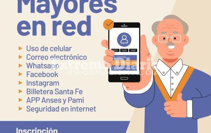 Imagen de Taller "Mayores en red" en el Centro Cultural