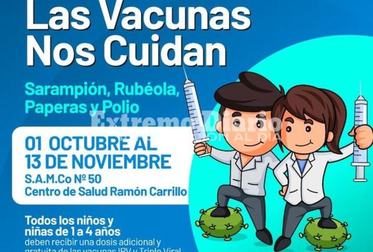 Imagen de Campaña nacional de vacunación en Arroyo Seco