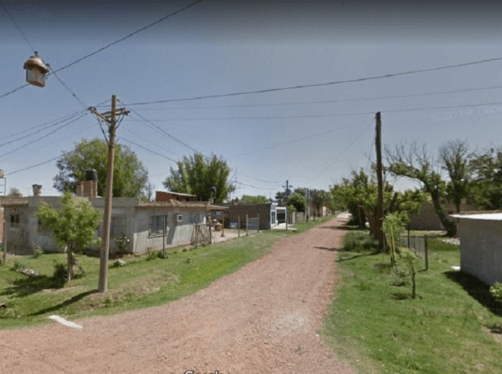 El doble crimen ocurrió este sábado después del mediodía en el barrio Retiro de Fray Luis Beltrán. (Imagen Google)