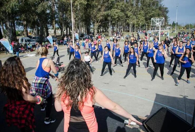 Zumba, rock y cumbia; a puro baile y música.