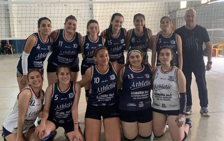 Imagen de V&oacute;ley: A.S.A.C. cosech&oacute; triunfos en Sub-16 y Sub-18 ante Rold&aacute;n y Funes.