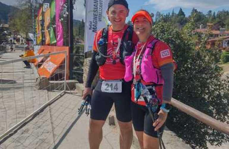 Imagen de Maria L. Cipettini y Jos&eacute; L. Ch&aacute;vez, corrieron una Ultra Marat&oacute;n de 50 km en C&oacute;rdoba y obtuvieron medallas.