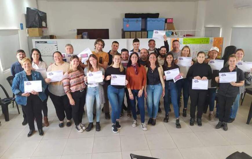 Personal administrativo de la comuna particip&oacute; de la jornada.