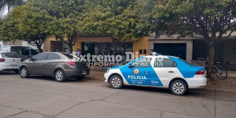 Andrade al 700. En este lugar fue el episodio de robo ocurrido en la ma&ntilde;ana de este jueves