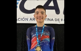 Imagen de Pat&iacute;n C.A.U.: Vicente Bachieca, Campe&oacute;n Nacional en Rosario.