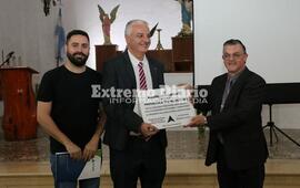 Imagen de El intendente Nizar Esper particip&oacute; del acto por los 40 a&ntilde;os del profesorado San Miguel
