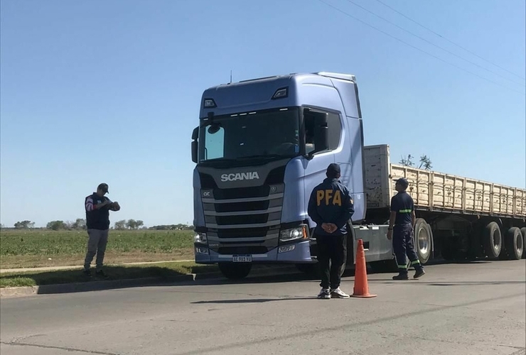 Trabajo conjunto en los accesos con Tránsito y Convivencia Ciudadana.