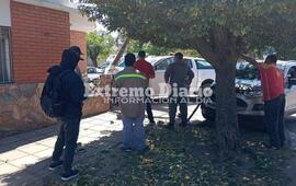 Imagen de Fuerte impacto entre veh&iacute;culos